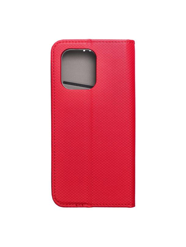Kabura SMART CASE Book do MOTOROLA Edge 50 Neo czerwony