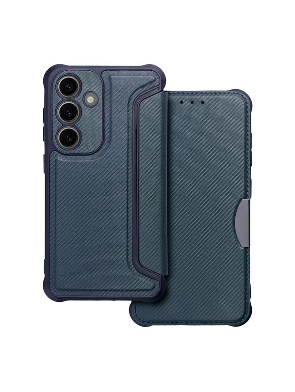 Kabura RAZOR Book do SAMSUNG S24 niebieski