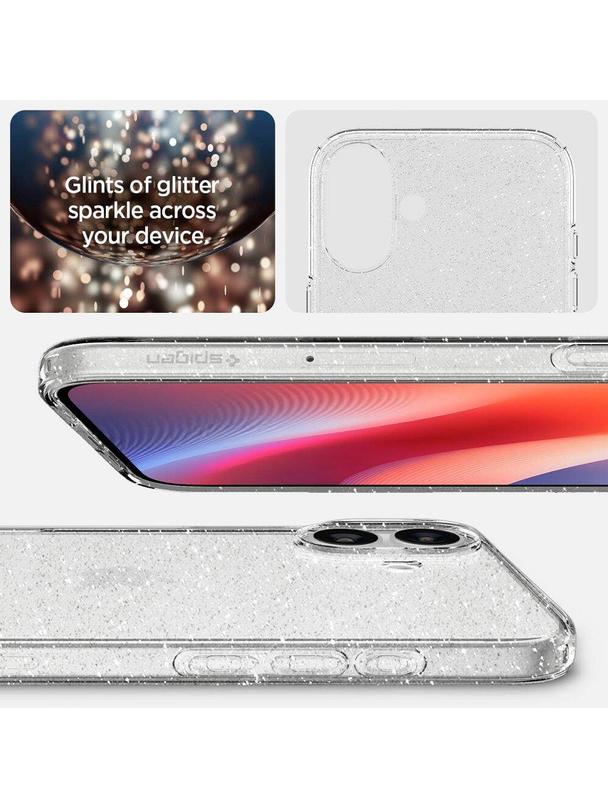 SPIGEN futerał LIQUID CRYSTAL do IPHONE 16 Plus glitter crystal