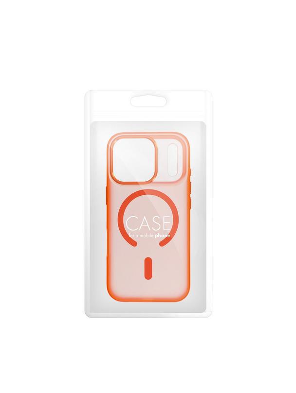Futerał do iPhone 17 PRO Flexline Mag Cover zgodny z MagSafe pomarańczowy