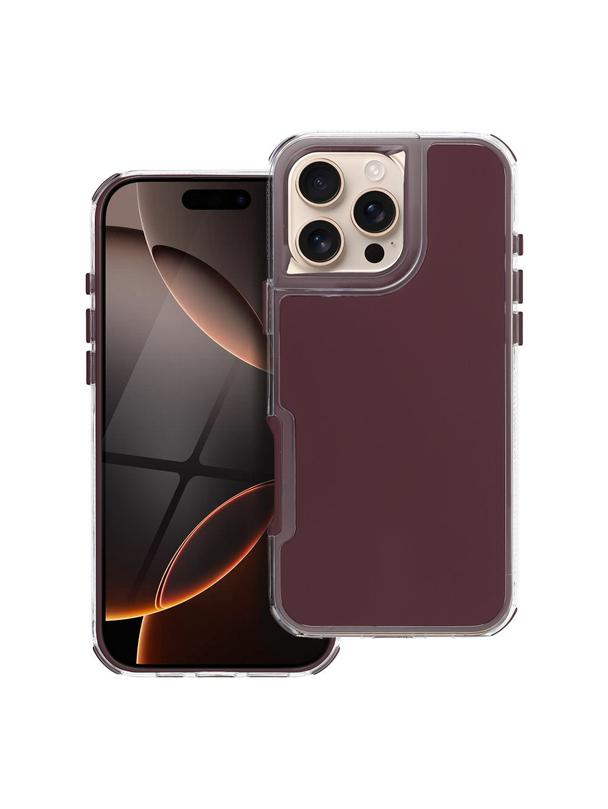 Futerał MATRIX do IPHONE 16 Pro Max purpurowy