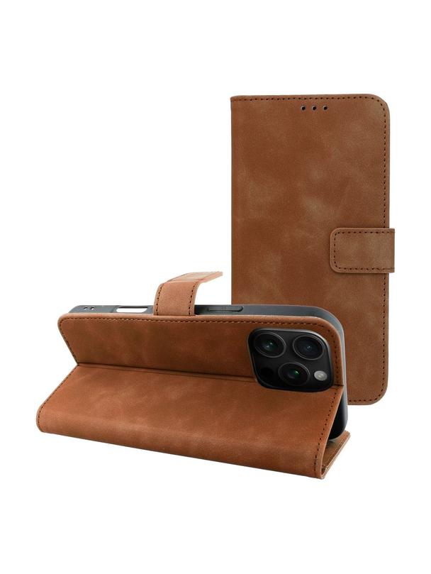 Kabura TENDER Book do IPHONE 16 Pro Max brązowy