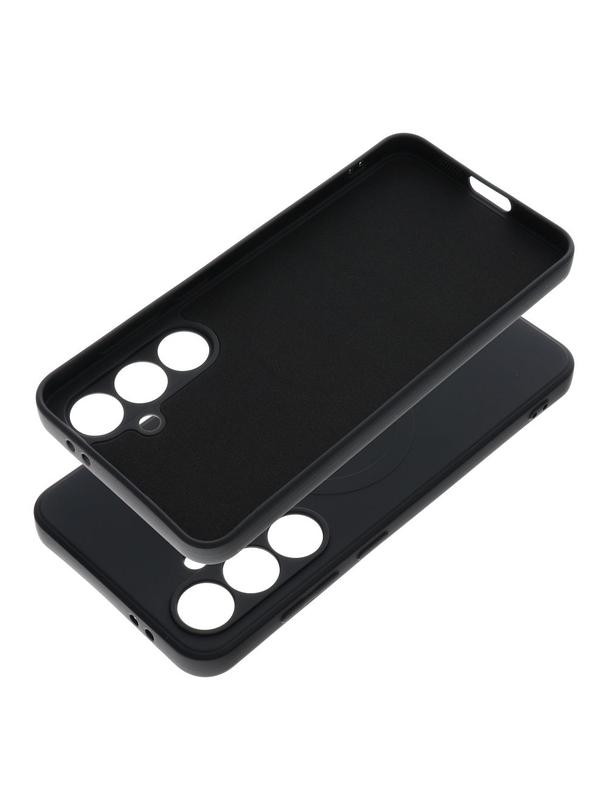Futerał SILICONE MAG COVER kompatybilny z MagSafe do SAMSUNG S24 FE czarny