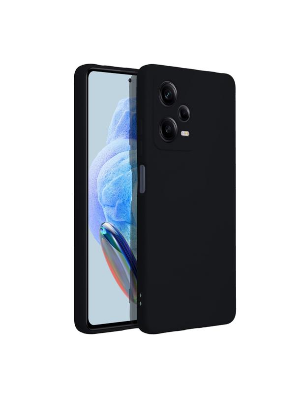 Futerał SILICONE do XIAOMI Redmi Note 12 Pro 5G czarny