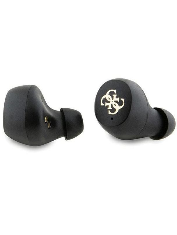 GUESS słuchawki bezprzewodowe bluetooth TWS ENC + stacja dokująca GUTWSP4EGP (4G Metal) różowe