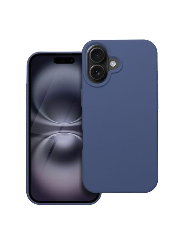 Futerał SILICONE do IPHONE 16 niebieski