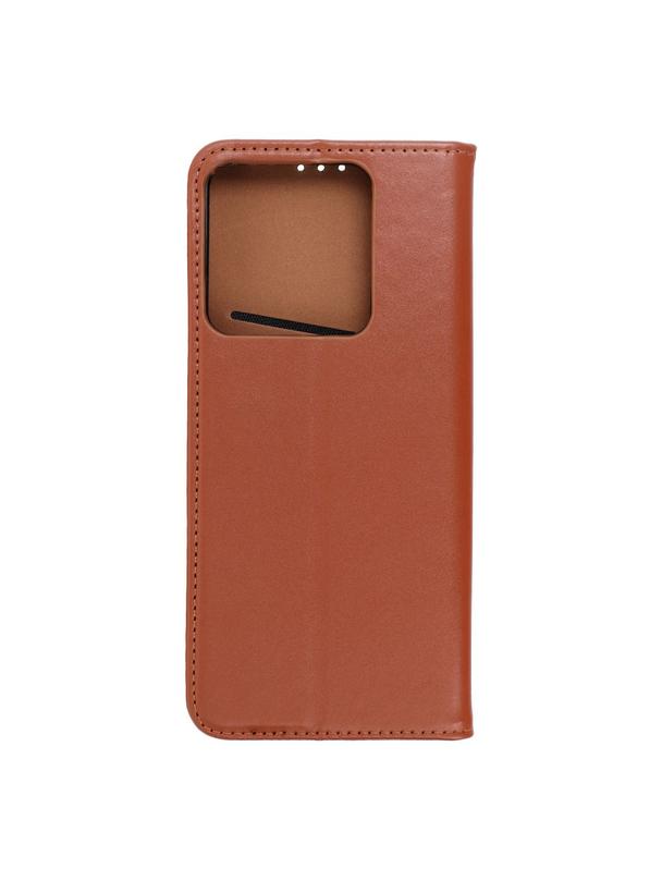 Kabura SMART PRO Book skórzana do XIAOMI Redmi Note 13 5G brązowy