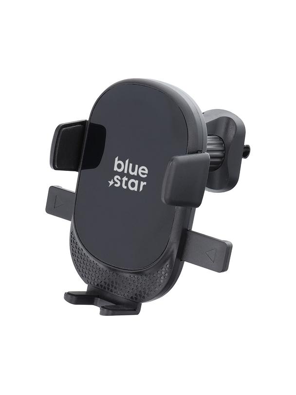 Uchwyt na telefon do samochodu uniwersalny Blue Star Auto Lock X1 do kratki czarny