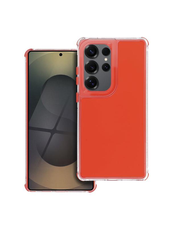 Futerał MATRIX do SAMSUNG S25 Ultra pomarańczowy