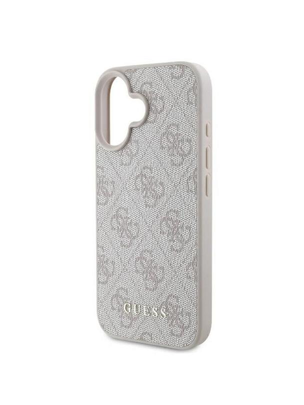 GUESS futerał do IPHONE 16 Plus GUHCP16MG4GFPI (PU 4G Classic) różowy
