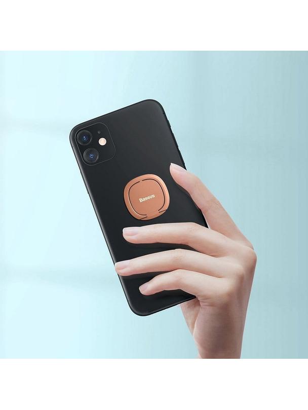 BASEUS uchwyt ring do telefonu SUYB-0R złoty róż