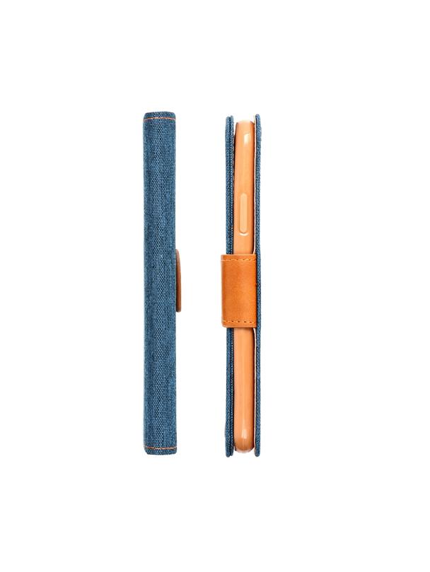 Kabura do SAMSUNG A14 4G / A14 5G Canvas Book granatowy