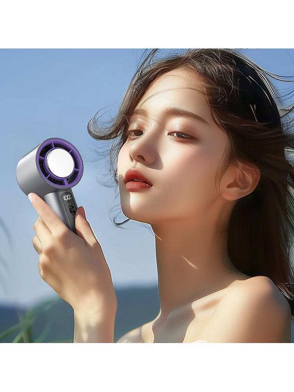 Wentylator / wiatrak przenośny z wyświetlaczem LLD-F88 szary