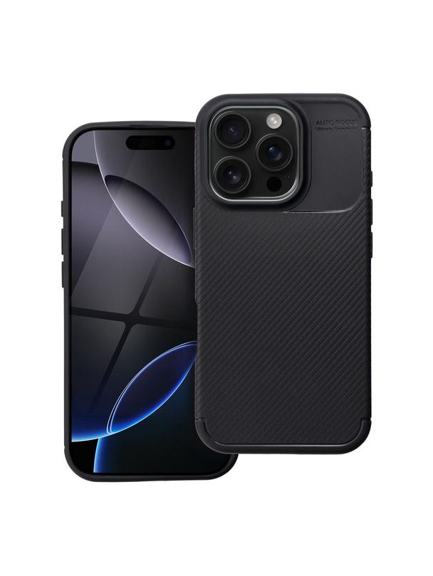 Futerał CARBON PREMIUM do IPHONE 16 Pro czarny