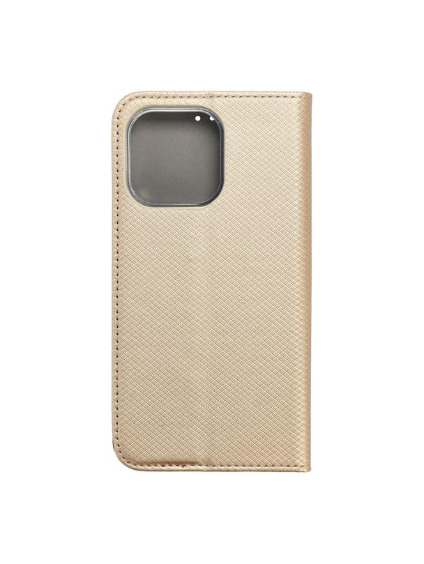 Kabura SMART CASE Book do IPHONE 13 Pro złoty