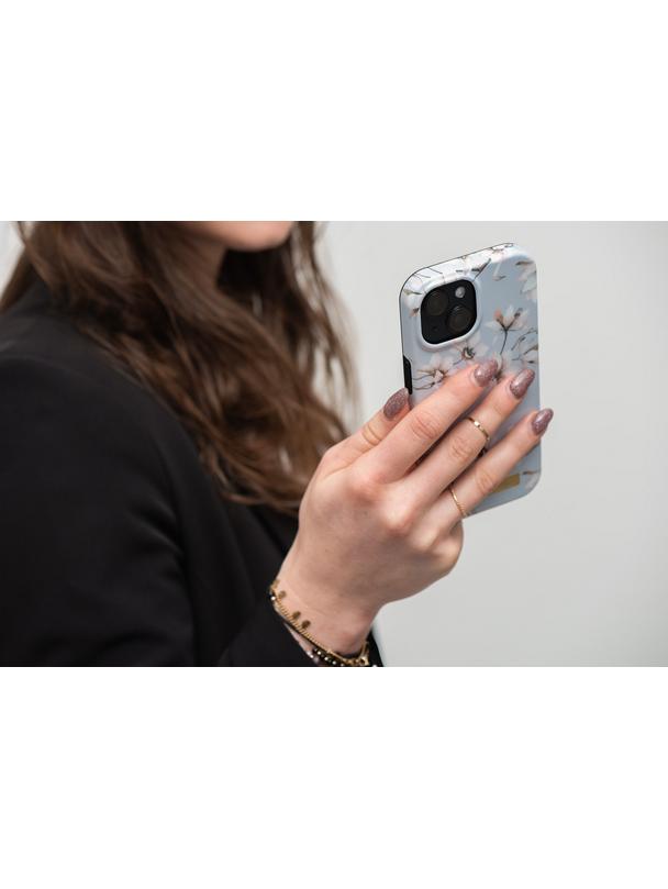 Etui na iPhone 15 Forcell F-Protect Mirage zgodny z MagSafe spring flowers