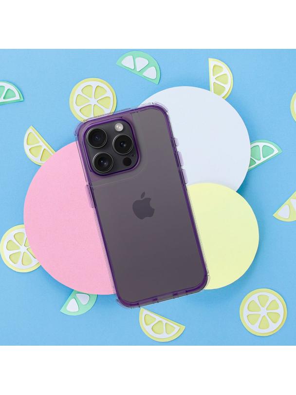 Futerał MATRIX CLEAR do IPHONE 16 PLUS jasnofioletowy