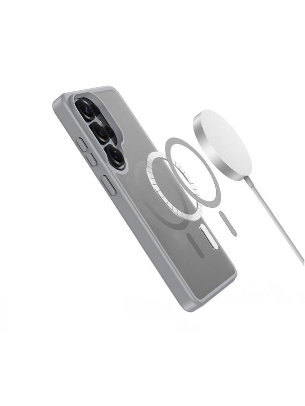 DUX DUCIS futerał YIND kompatybilny z MagSafe do SAMSUNG S26 Ultra szary