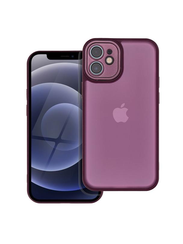 Futerał VARIETE do IPHONE 12 Mini purpurowy