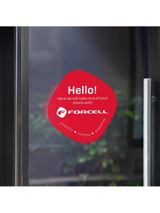 Naklejka na szybę Forcell
