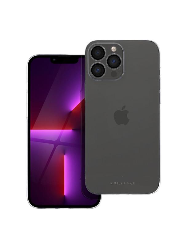 ROAR futerał PURE SIMPLE FIT do IPHONE 13 Pro Max Transparentny