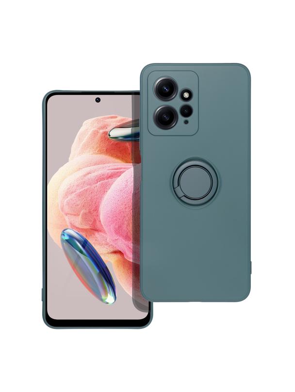 Futerał SILICONE RING do XIAOMI Redmi Note 12 4G  zielony