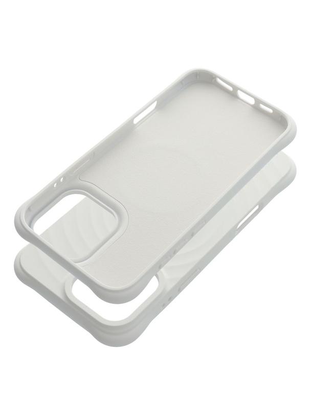 Silicone Zephyr Mag Cover kompatybilny z MagSafe do IPHONE 16 PRO MAX biały