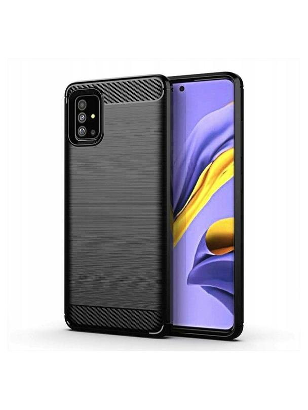 Futerał CARBON do SAMSUNG A71 5G czarny