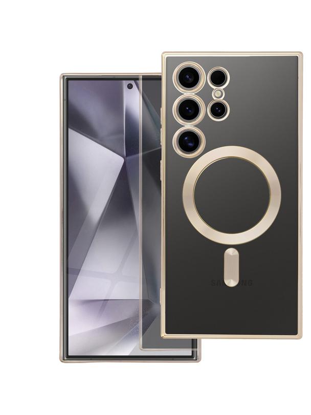 Futerał ELECTRO MAG COVER kompatybilny z MagSafe do SAMSUNG S26 złoty