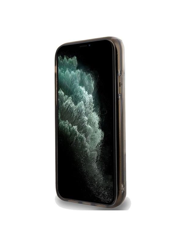 KARL LAGERFELD futerał do IPHONE 11 KLHCN61LKCNSK (Liquid Glitter C) transparentny