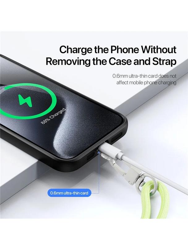 DUX DUCIS Plaz - smycz do telefonu seledynowa