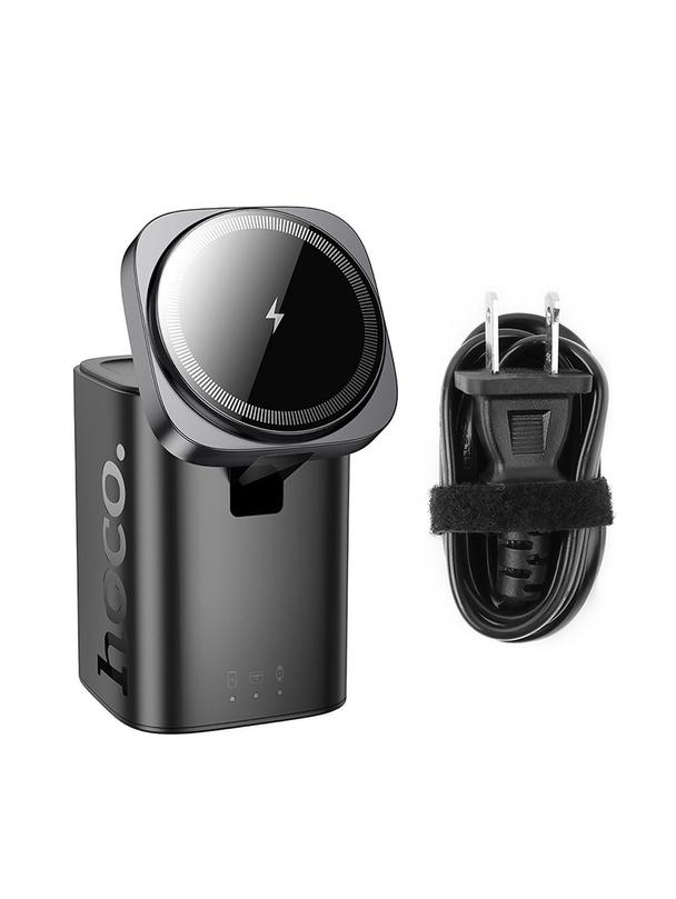 Ładowarka indukcyjna Hoco 6w1 PD QC 65W kompatybilna z Apple Watch CQ20A czarna