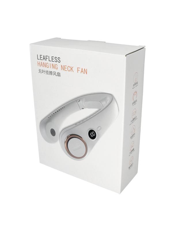 Przenośny wentylator na szyję F50 różowy