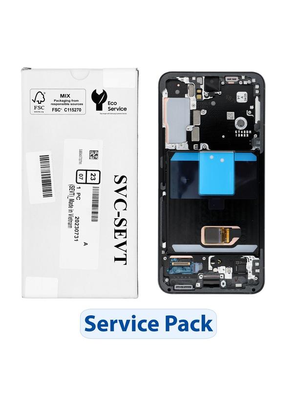 ServicePack Wyświetlacz LCD SAMSUNG S22 S901 GH82-27520E Grey