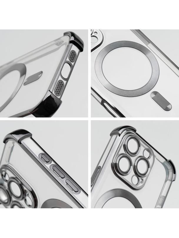 Futerał ANTISHOCK ELECTRO do IPHONE 17 Pro Max kompatybilny z MagSafe czarny