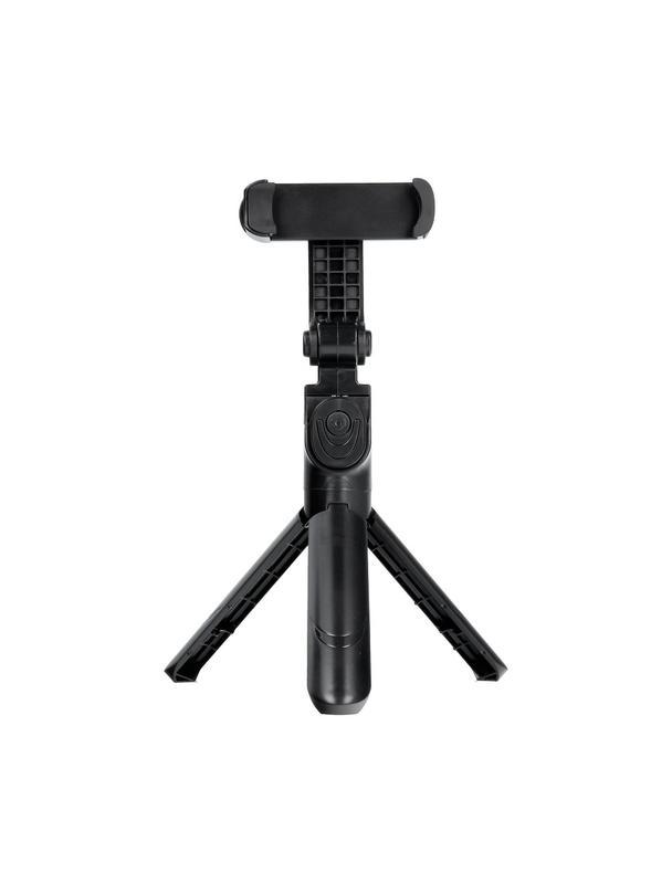 Uchwyt selfie z pilotem bezprzewodowym tripod SSTR-12 czarny