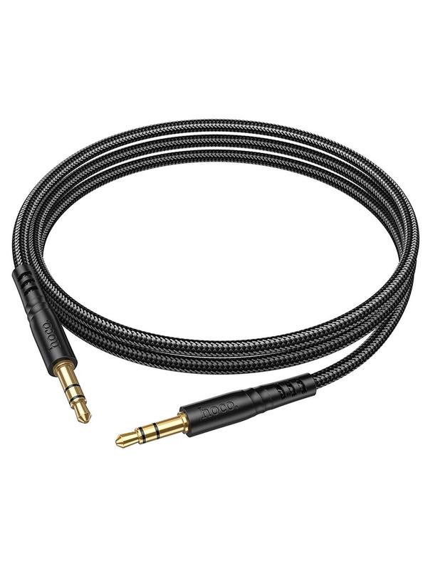 Kabel AUX Jack 3,5 mm do Jack 3,5 mm Hoco 1 m UPA24 czarny