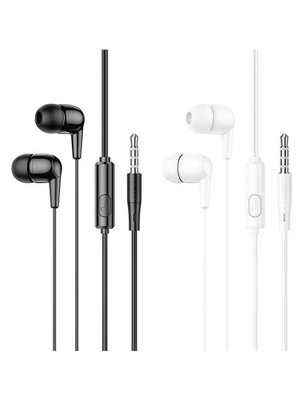 Słuchawki przewodowe douszne Jack 3,5 mm Hoco M97 czarne