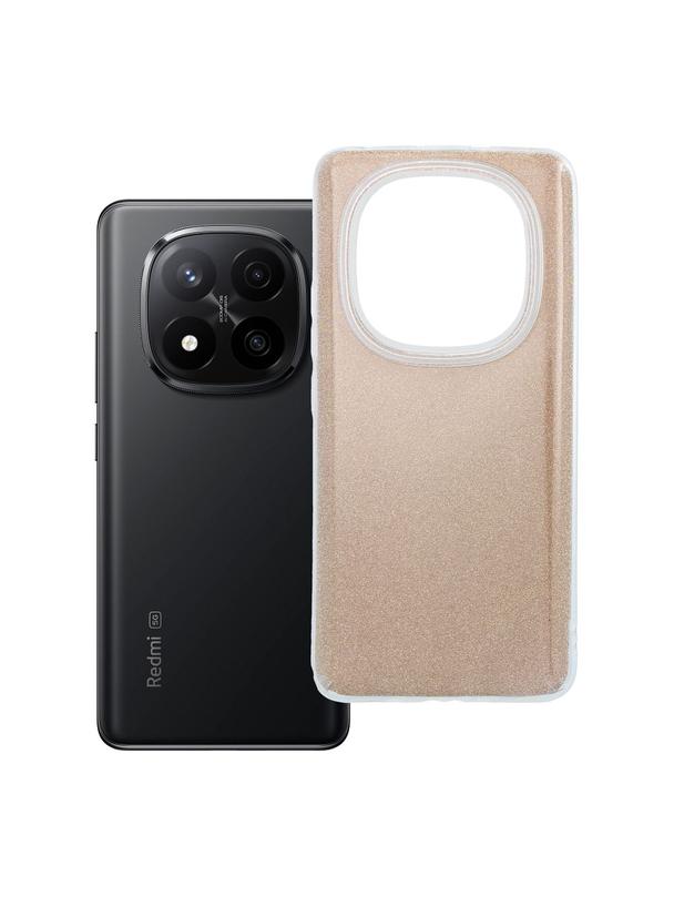 Futerał do Xiaomi Redmi NOTE 14 PRO PLUS 5G Shining złoty