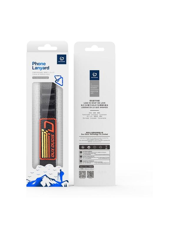 DUX DUCIS Outdoor Cross Body - smycz do telefonu czarna