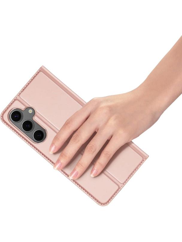 DUX DUCIS kabura SKIN PRO do SAMSUNG S25 różowa
