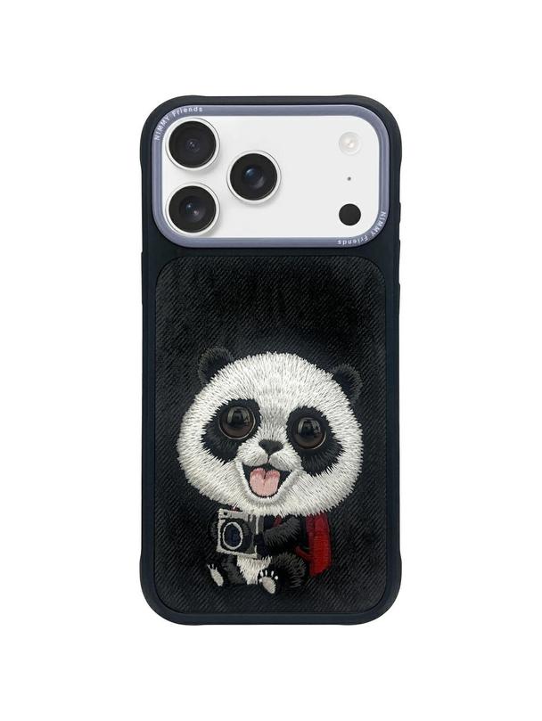 NIMMY futerał BIG EYED PET 2.0 Panda do IPHONE 17 Pro czarny