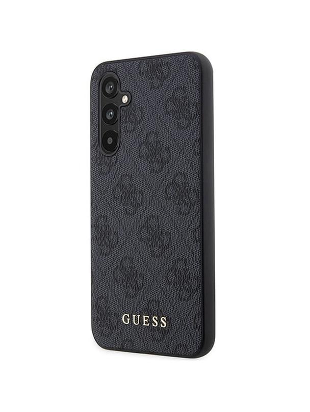 GUESS futerał do SAMSUNG A54 GUHCSA54G4GFGR (4G Metal Gold Logo) szary
