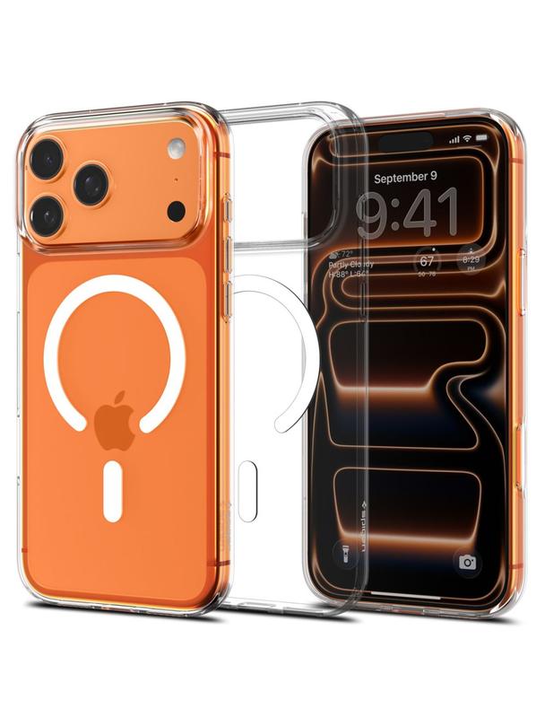 SPIGEN futerał LIQUID CRYSTAL MAG MAGSAFE IPHONE 17 PRO CLEAR/WHITE