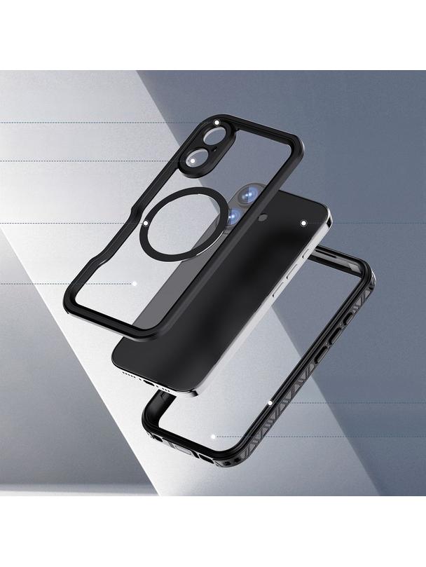 Futerał wodoodporny SHELLBOX GT kompatybilny z MagSafe do IPHONE 16 czarny