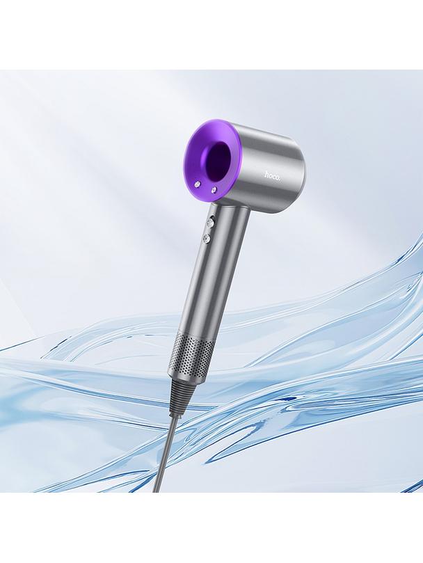 Suszarka do włosów z jonizacją Hoco HP11 PLUS fioletowa
