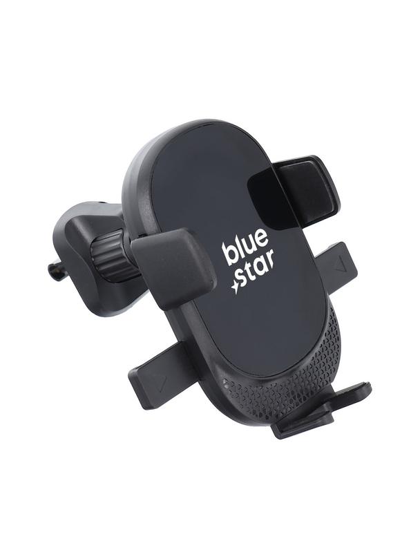 Uchwyt na telefon do samochodu uniwersalny Blue Star Auto Lock X1 do kratki czarny