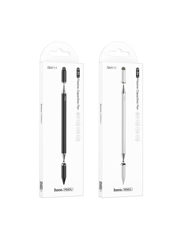 Rysik do tabletu pasywny 3w1 Hoco GM111 biały