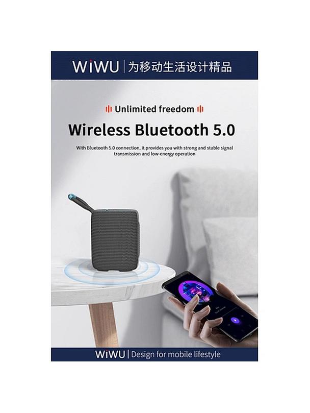 WiWU - Głośnik bezprzewodowy Thunder P26 - szary