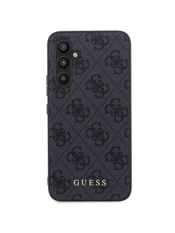 GUESS futerał do SAMSUNG A54 GUHCSA54G4GFGR (4G Metal Gold Logo) szary